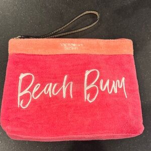 Victoria's Secret Pink and Coral Beach Bum Pouch